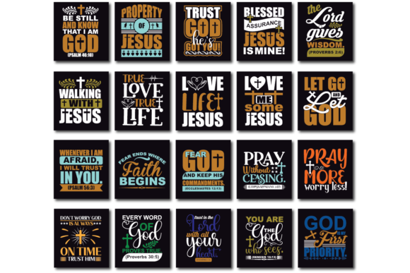 Christians, Bible Verse Designs: Graphics for Brand Crafts