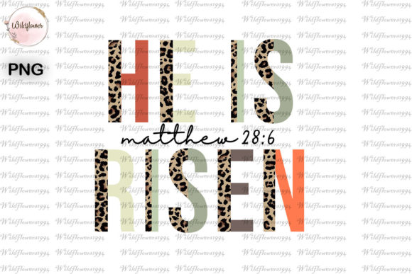 He is Risen Leopard 2: A Graphic Design Asset Review for Crafts & Graphics
