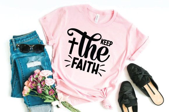 Keep the Faith Svg: Graphics for Print Templates