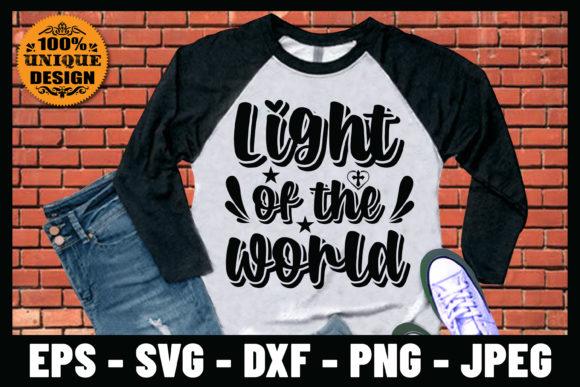 Light of the World Graphics for Print Templates