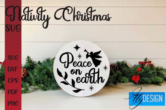 Nativity Christmas SVG Graphics