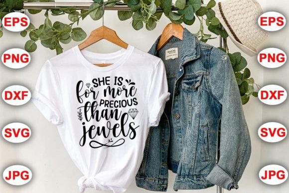 She is for More Precious Than Jewels Graphics for Crafts