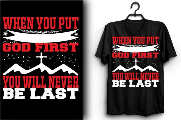 When You Put God First: Faith-Based Graphics & Print Templates